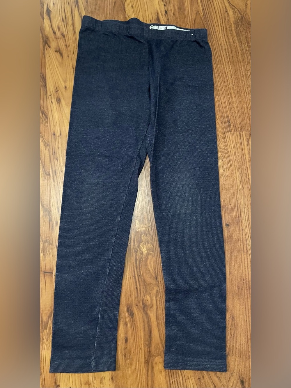 wonder nation navy blue girls' leggings size large